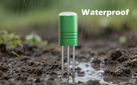 Capteur d'humidité du sol intelligent sans fil MLM HG01 en ABS, Bluetooth, faible consommation d'énergie, thermomètre, irrigation automatique