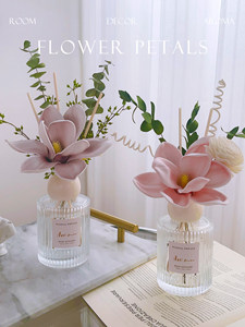 CERIE FLORAL Serie Original Garden, Adornos de Aromaterapia sin Fuego con Aceites Esenciales, 150ml, Color Hielo, Fragancia Duradera para el Hogar - Product Image 1