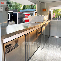 VÉRITÉ Nouvel arrivage Durable Offre Spéciale Foodtruck Trailer Canteen Mobile Fast Food Trailer à vendre Usa