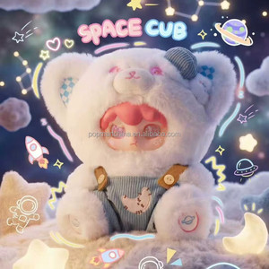 Nouveauté 2026 : Boîte Mystère Kimipapa Tiny Cosmos Série 400% – Peluche Authentique avec Visage en Vinyle, Pendentif Mignon, Cadeau BB3 - Product Image 3