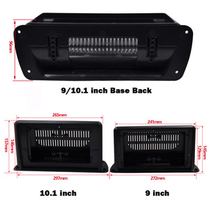 แผงหน้าปัดวิทยุ2 DIN แบบคู่9 "10.1" แผงสเตอริโอสำหรับรถยนต์เก่ารถบรรทุก motorhome RV แผงสเตอริโอกรอบการติดตั้งแผงหน้าปัด - Product Image 3
