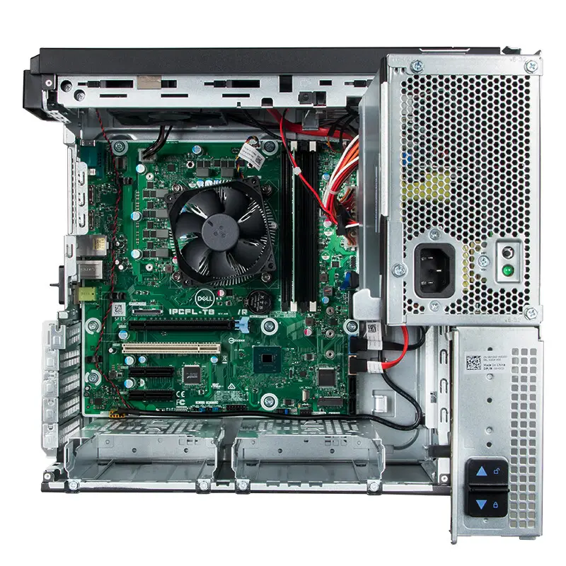 เซิร์ฟเวอร์ทาวเวอร์ DellS PowerEdge T40 สําหรับธุรกิจเวิร์กสเตชันคอมพิวเตอร์เดสก์ท็อป Intel Xeon SSilver 4310 โปรเซสเซอร์เซิร์ฟเวอร์ CPU