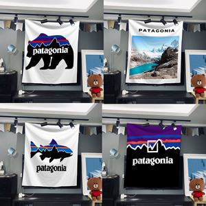 Minimaliste Premium Unique Cool Art Décor Camping Série Brossé Tissu Court En Peluche <span class=keywords><strong>Fond</strong></span> Tissu Affiche Couverture Tapisseries - Product Image 3