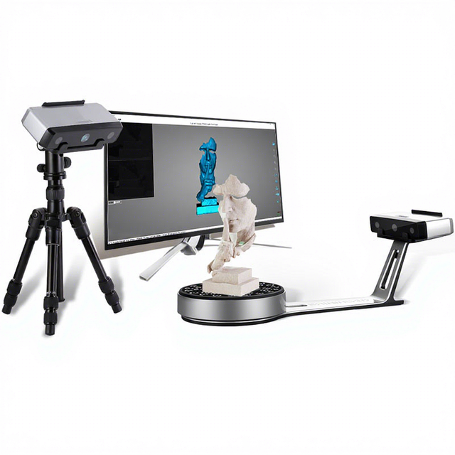 High Accuracy Einscan SE SP V2 3D Desktop Easyscan Portable Scanner with White LED