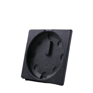 Màu đen giấy bột giấy Linner khuôn Bio Giấy sợi <span class=keywords><strong>Inlay</strong></span> bao bì phân hủy sinh học đúc bột giấy bên trong khay - Product Image 6