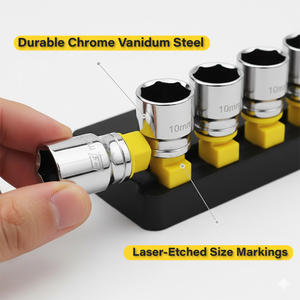 Fabriek Groothandel 10Mm Metrische <span class=keywords><strong>Set</strong></span>, 10Mm Snelkoppeling Ratelsleutelcombinatie, Elektricien En Huishoudelijke Onderhoudsset - Product Image 4