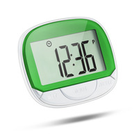 Compteur de pas numérique multifonctionnel à grand écran électronique 2D, précis, suivi des calories, mini podomètre étanche avec CE ROHS
