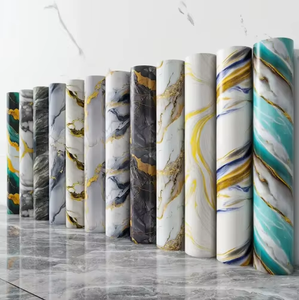 Adesivo Murale in PVC Leggero Effetto Marmo UV Moderno, Facile da Applicare e Rimuovere, Impermeabile, Antiscivolo, Autoadesivo per Soggiorno e Camera da Letto - Product Image 2