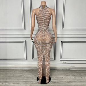 Novance Y4269 Prodotti Dropshipping 2024 Ultimi Abiti da Sera da Donna <span class=keywords><strong>per</strong></span> Club e Feste <span class=keywords><strong>Abbigliamento</strong></span> di Lusso da Donna con Strass - Product Image 6