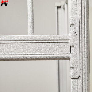 Lit superposé double en métal durable Kening 2020 pour dortoir avec escalier et armoire de rangement - Product Image 6