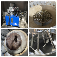 Bras de levage hydraulique Déchargement automatique Bouilloire à double paroi Produit de la machine Sauce au caramel Mélangeur de cuisson