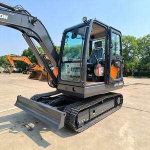 รถขุด DEVELON DX60D 6 ตัน ประสิทธิภาพสูง ระบบไฮดรอลิก แบบตีนตะขาบ จัดส่งตรงจากโรงงาน - Product Image 5