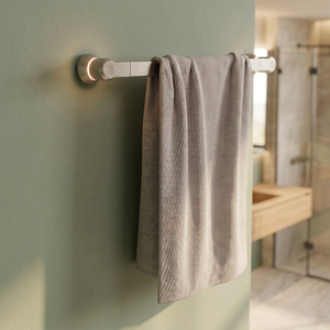 Rustproof 24 Inch Outdoor Pool <b>Towel</b> Bar Wall Mounted Balcony <b>Drying</b> <b>Rack</b> Weather Resistant Hardware - Product Image 1