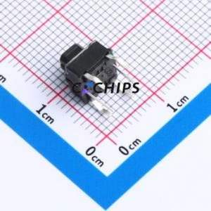 TM-005-D0-04 Tactile Switch Through hole Component (THT) Switch Single Pole Single Throw Rectangle Button 2.6N 6mm - Product Image 2