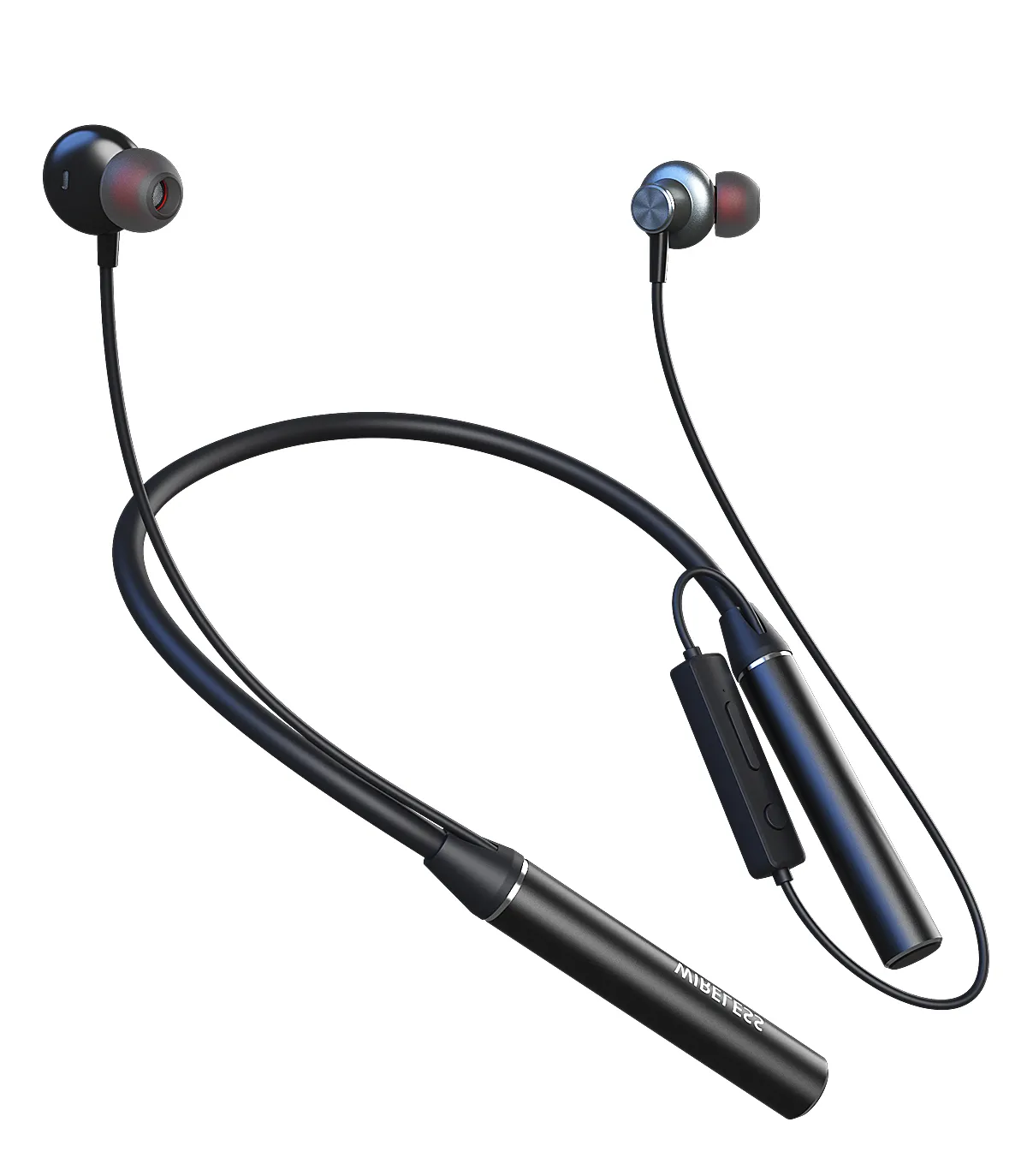Customization Logo S530 Earphone Neckband In-ear Headset Large Capacity Stereo Sound Music Sport Headset Neck Hang Headphones