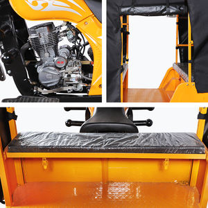 Rickshaw de pasajeros Bajaj, motor zongshen de refrigeración por agua de 200CC, taxi de pasajeros/tuktuk, novedad de 2020 - Product Image 2