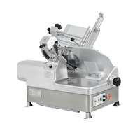 Nouvelle machine à découper la viande entièrement automatique HELAXEN en alliage d'aluminium, aliments congelés, épaisseur réglable 0-15 mm, 220 V, 48 tranches
