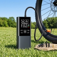 Compresseur gonfleur de pneus portable Wolf XM8006 en ABS durable avec moniteur de pression des pneus 60W 20L/Min pour pneus/ballons/bouées de natation