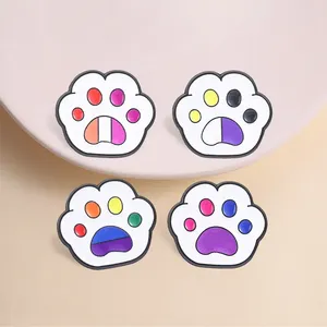 Broches et badges en métal émaillé pour drapeaux gay, lesbien, <span class=keywords><strong>bi</strong></span>, non-binaire, bijoux fantaisie mignons de la marche des fiertés arc-en-ciel, cadeau - Product Image 6