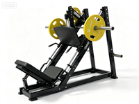 Machine à Squat Linéaire à Charge Libre Professionnelle - Équipement de Gym Rosen Fitness pour Entraînement Hammer, Musculation et Entraînement des Jambes