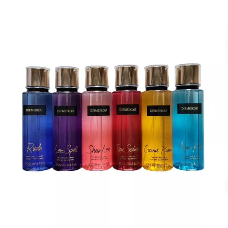 Wholesale 250ml High Quality Body Spray Bodymist Victoria Fragrance Deodorant Body Spray Perfume Body Mist