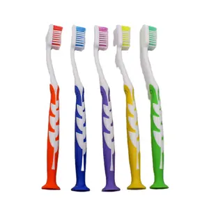 3cm Head Stand Up Suction Factory Nylon Adult Toothbrush