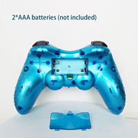 Manette de jeu sans fil Bluetooth TGZ avec adaptateur récepteur USB, sans vibration, pour PC/ordinateur portable/boîtier Android TV - Portée 8-10m, piles AAA