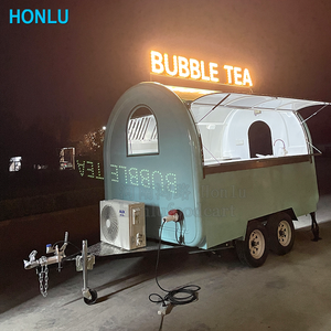 Mobile de Restaurant D'équipement De Voiture de Restauration rapide Stand de Hot-Dog Café Mobile À Vendre - Product Image 1