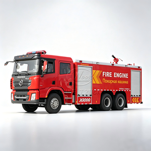 Camion de pompiers Shacman de fabrication chinoise, équipement de lutte contre l'incendie complet de 12 m³, pour projet d'appel d'offres gouvernemental - Product Image 1