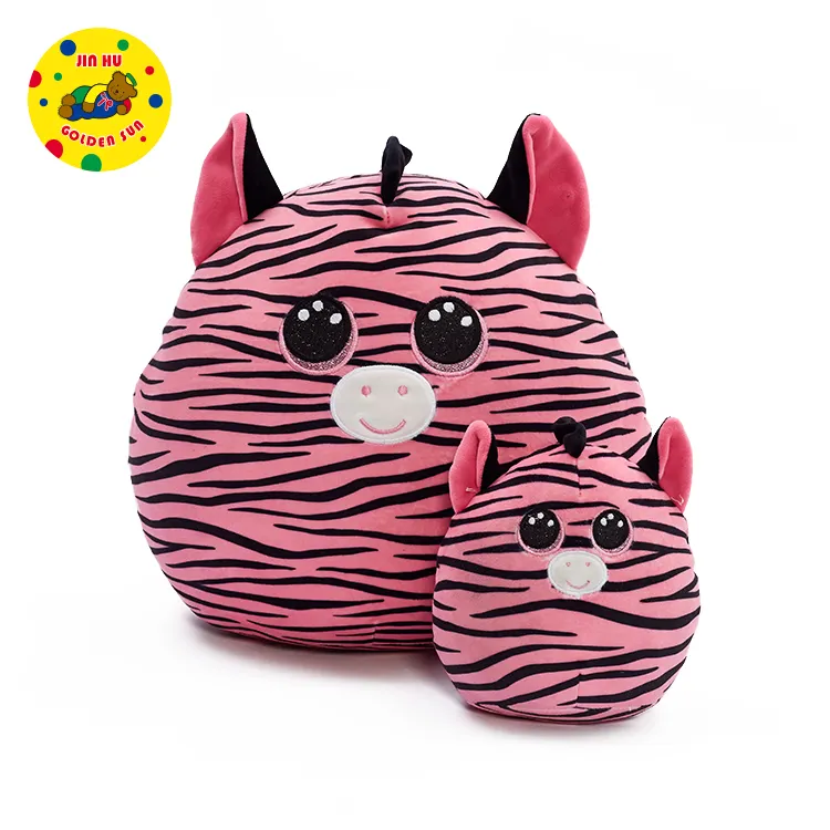 Projeto profissional Animal Plush Brinquedos Full Height Soft Cute Zebra Plush Toy