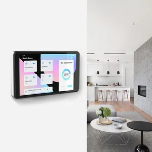 Tablet android personalizado de 5,5 polegadas, com tela para casa inteligente, sem bateria, tablet android KNX POE RJ45, tablet de parede