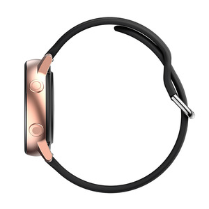 सैमसंग गैलेक्सी के लिए स्टाइलिश सिलिकॉन घड़ी बैंड 4 क्लासिक और गियर एस 3 - 20/22 मिमी फिट 42 मिमी, 45 मिमी, 46 मिमी मॉडल - Product Image 3