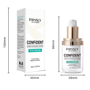 Crème pour les yeux à l'éclat naturel 15 ml, étiquette privée OEM, biologique, végétalienne, hydrate, éclaircit les cernes - Product Image 2