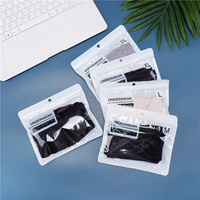 Sous-vêtements, chaussettes, chaussures pour hommes et femmes personnalisés, sac en PET/PE mat imprimé en gravure, recyclable, avec couleur et taille personnalisées
