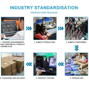 Tùy chỉnh thiết kế không thấm nước 12pin Mini DIN Nam Nữ cắm tự động điện dây nịt lắp ráp Cáp - Product Image 6