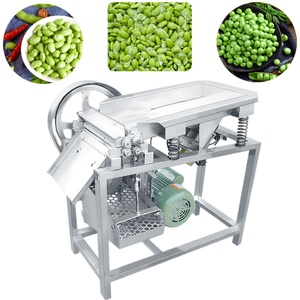 Machine à peler les pois verts électriques commerciale, décortiqueuse de soja pour edamame et fèves - Product Image 1
