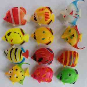 Levendige Landschap <span class=keywords><strong>Aquarium</strong></span> Ornament Decoratie Plastic Vis Drijvende Kunstvissen Kleine Tropische Vissen Simulatie - Product Image 6