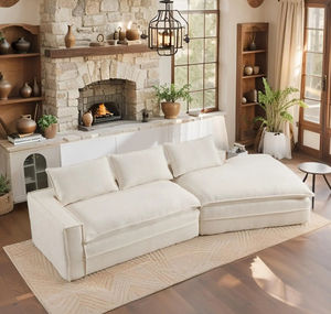 Ideas de Negocio de Alquiler de Muebles: Sofá Chaise Longue Escandinavo de Compresión al Vacío 2026 para Recepción, Fabricante de Muebles de Malasia - Product Image 4