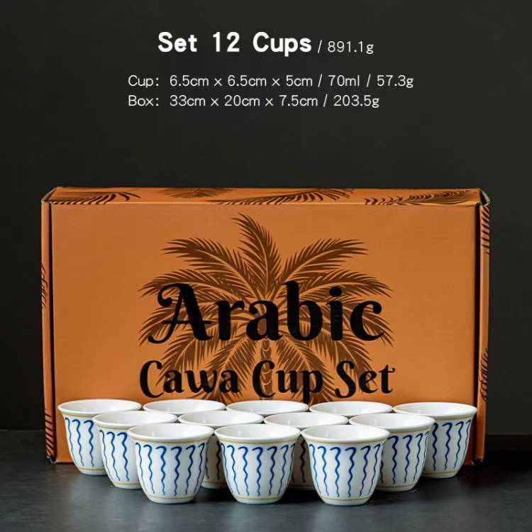 Set di dodici-blu
