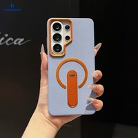 Étui en cuir magnétique pour Samsung Galaxy S26 Ultra, coque de téléphone en cuir pour Samsung Ultra 24, pour garçon, housses de téléphone haut de gamme