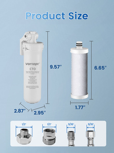 Manual Under-sink Activated <strong>Ceramic</strong> Carbon Water <strong>Purifier</strong> Household Power Easy Activation - Product Image 6