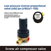 Vanne de type cylindre servo pour compresseurs d'air à vis QH50/40 LPN LP5E Garantie de 3 mois Matériel non fourni Inspection vidéo