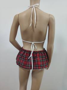 Xxx性感Vido热18女性内衣网格娃娃性感制服性感服装 - Product Image 3