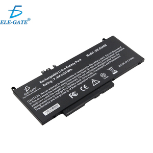Batería para portátil ELE-GATE para Dell Latitude E5450, 7,4 V, 51 Wh, paquete de iones de litio recargable, fabricado en China - Product Image 1