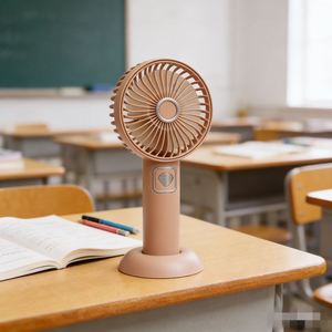 Vente Flash : Mini Ventilateur Portable Personnalisé avec Socle, 3 Vitesses, Vente en Gros Directe Usine - Product Image 1