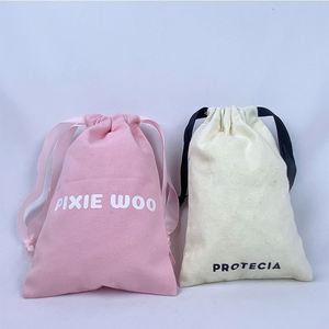 GOTS Certified Organic Cotton Drawstring Gift <b>Packaging</b> <b>Bag</b> Custom Logo Printed Dust <b>Bag</b> for Crafts Stickers Eco-Friendly Pouch - Product Image 4
