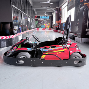 ANCHI AC-K11 800W 40km/h Hydraulic Disc Belt Drive <b>Go</b> <b>Karts</b> for Teens and Adults 150KG Load AC-K11 Powerful 800W Motor Provides - Product Image 1