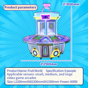 Máquina de Juego Arcade de 6 Jugadores con Premios, Recién Desarrollada, Venta Directa de Fábrica, Tragamonedas Personalizada - Product Image 2