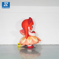 Modèle de mascotte de personnage de dessin animé gonflable personnalisé, décoration d'événements publicitaires en plein air