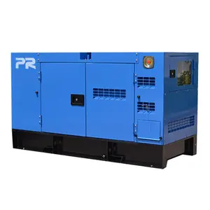 Ricardo PR güç 20 kVA sessiz tip jeneratör su soğutmalı motor jeneratör otomatik Start açık çerçeve 50Hz/60Hz 400V/110V anma gerilimi